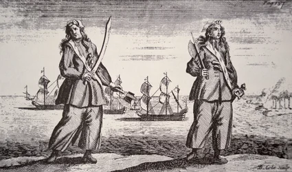 Anne Bonny a Mary Read (rytina)