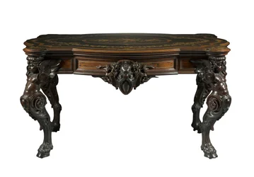 Středový stůl, firma Gustave Herter, kolem roku 1860