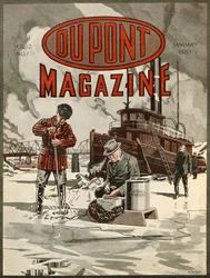 DuPont Dynamite, přední strana časopisu DuPont Magazine, leden 1920