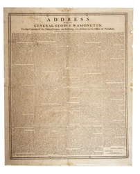 Projev na rozloučenou zesnulého generála George Washingtona, 17. září 1796