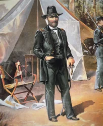 Generál Ulysses Simpson Grant (barevné lito)