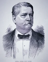 Generál Winfield Scott Hancock (1824-86)