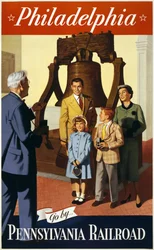 Cestovní plakát Liberty Bell