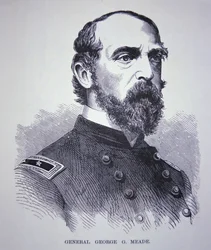 Generálmajor George Meade (1815-72) (rytina)