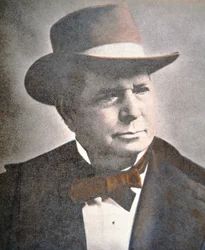 Oliver Fisher Winchester (1810-80) (barevná fotografie)