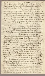 Strana 2, dopis Abigail Adamsové Johnu Adamsovi, 31. března - 5. dubna 1776