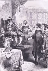 Puritans before James I, ilustrace z Cassell