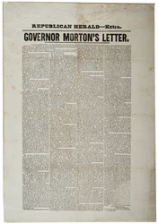 Republican Herald- Extra, 27. srpna 1842