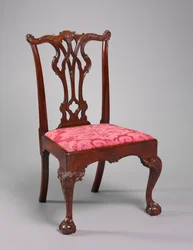 Postranní křeslo, kolem roku 1770