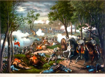 Bitva u Chancellorsville, Virginie, 1863