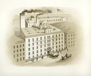 Wessell, Nickel & Gross Building, 1893 (tištěná katalogová ilustrace)