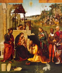Adoration of Magic, Amico Aspertini (1475-1552)