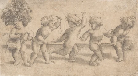 Pět tančících Putti,.n.d.
