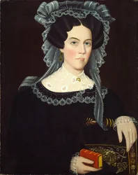 Catherine A. May, asi 1830 (olej na plátně)