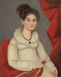 Portrét Catharine Couenhoven Clarkové, asi 1819-20 (olej na plátně)