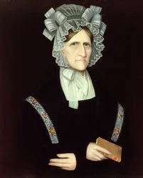 Portrét Katherine Salisbury Newkirk Hickok, kolem roku 1825
