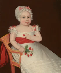 Jahodová dívka, asi 1830 (olej na plátně)