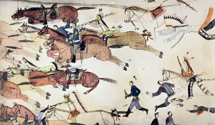 Bitva u Little Bighorn, Montana, USA, 25.–26. června 1876 1900