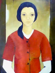Madonna v červeném