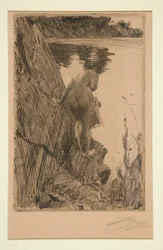Koupání (Večer) III