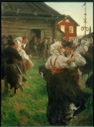 Tanec svatojánské noci
