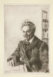 Portrét Augusta Strindberga