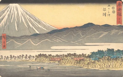 Numazu, jako 1840, ca. 1840.