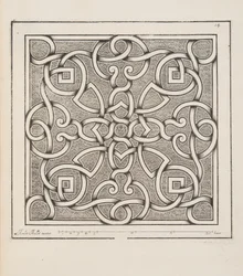 Design for Parterre, od Theater des Plans et Jardinages, pub.1652