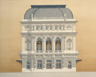 Opera Comique, Salle favart, Paříž, Francie