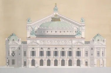 Opera Garnier, Paříž, Francie
