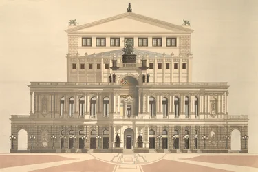 Státní opera, Drážďany, Německo