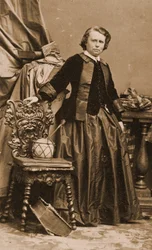 Portrét Rosy Bonheur, kolem roku 1861 (foto)