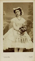 Portrét baletky Marfy Muravyeva 1838-1879, 1863.