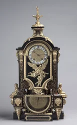 Hodiny, výrobce strojku Baltasar Martinot, kolem 1695