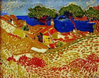 Collioure, vesnice u moře