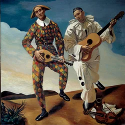 Harlekýn a Pierrot