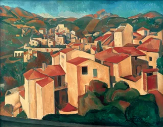 Vue de Cagnes (Pohled na Cagnes)