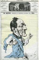 Cartoon Louis-Joseph Buffet (Louis Joseph Buffet