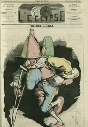 Ch... si troufne, ilustrace harlekýna s bekeelem a rohem na břiše a zádech. Obálka “”L