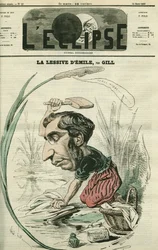 Emile Ollivier (1825-1913), francouzský politik. Obálka „“L