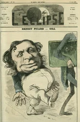 Ernest Picard (1821-1877), francouzský politik. Obálka “”L