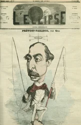 Lucien Anatole Prevost-Paradol (Prevost Paradol) (1829-1870), francouzský literární kritik. Obálka “”L