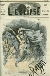 The Reminder, ilustrace písně Paula Mahalina (1838-1899). Obálka „“L