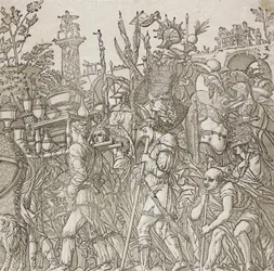 Triumf Caesara, 1599