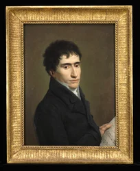 Portrét hudebníka, c. 1800.