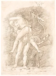 Herkules a Antaeus