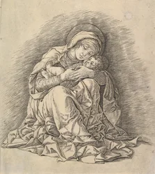 Panna a dítě, ca. 1485-91.