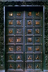 Jižní dveře baptisteria San Giovanni, 1336