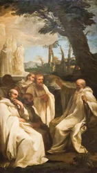 Vision of Saint Romuald, c.1631 (olej na plátně)