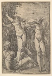 Apollo a Daphne, ca. 1538-40.
